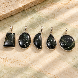 Black Chart Pendant
