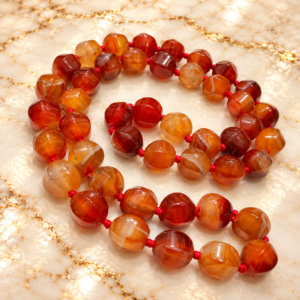 Carnelian Fancy Mala