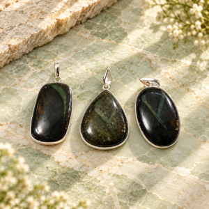 Blue Tiger Eye Pendant