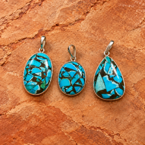 Synthetic Turquoise Pendant