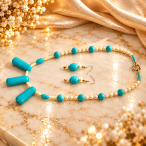 Fancy Mala With Earing