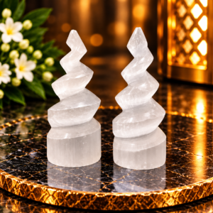Selenite Spiral Tower