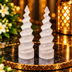 Selenite Spiral Tower