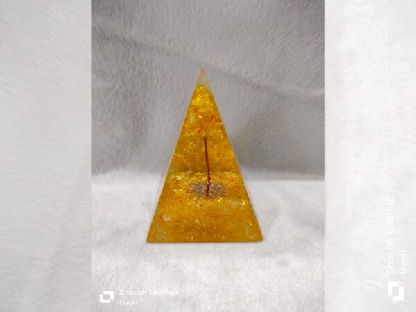 Organ Citrine Tree Pyramid