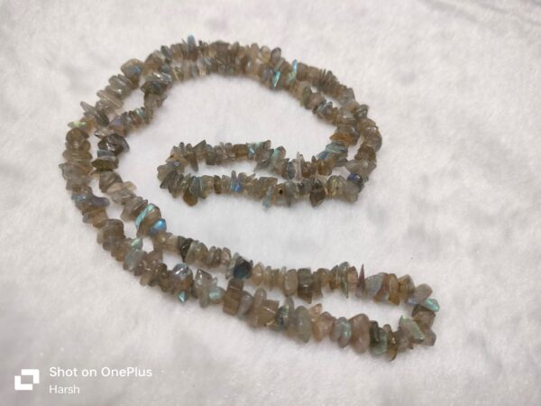 Labradorite Uncut Mala