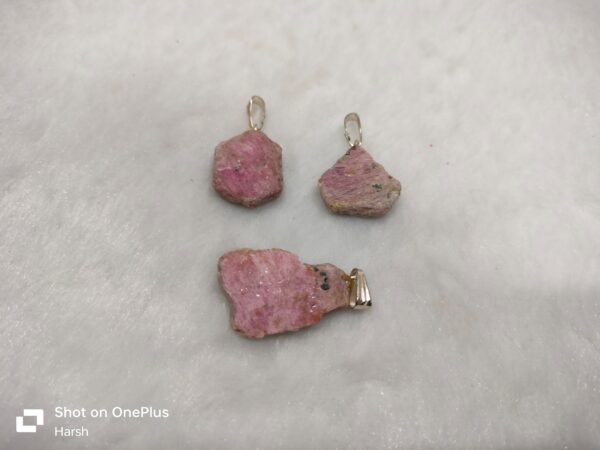 Ruby Raw Pendant