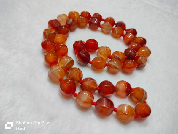 Carnelian Fancy Mala