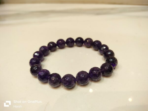 Daimond Cut Amethyst Breclate