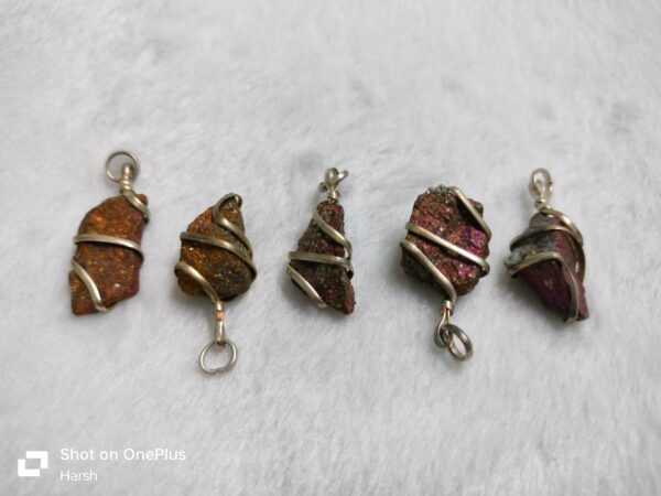 Chacopyrite Raw Pendant
