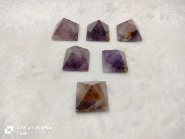 Amethyst Pyramids