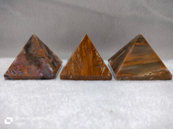 Petrified Wood Pyramids