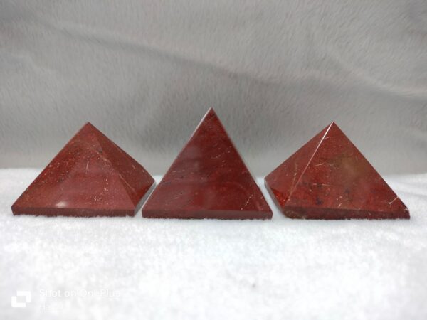 Red Jasper Pyramids