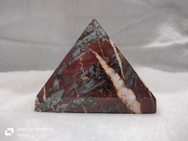 Hemetite Jasper Pyramids