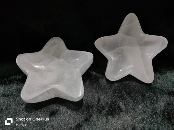 Selenite Star Bowl