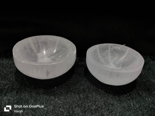 Selenite Round Bowl