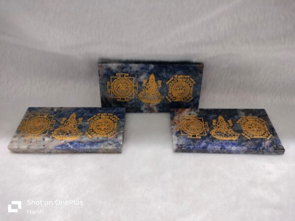 Sodalite Carving Plate