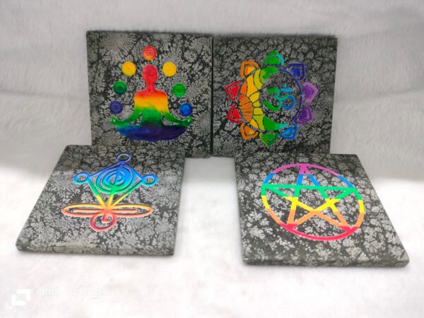 Flower Tourmaline Sticker Plate