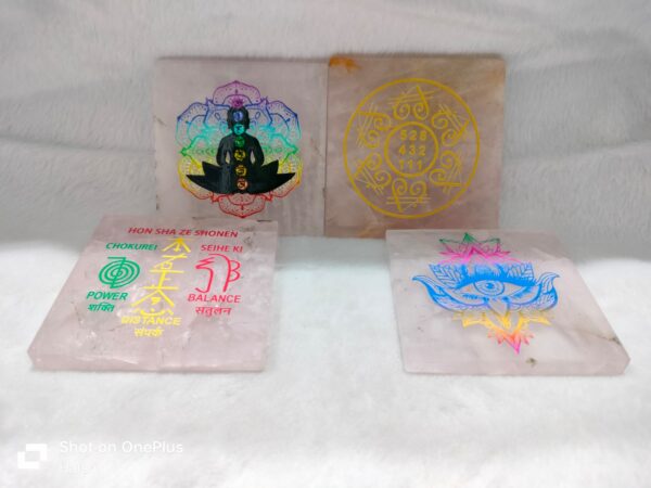 Rose Quartz Sticker Plate
