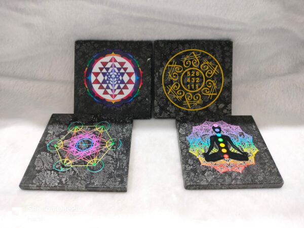 Flower Tourmaline Sticker Plate