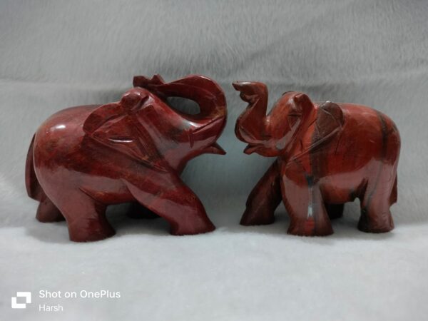 Red Jasper Elephant
