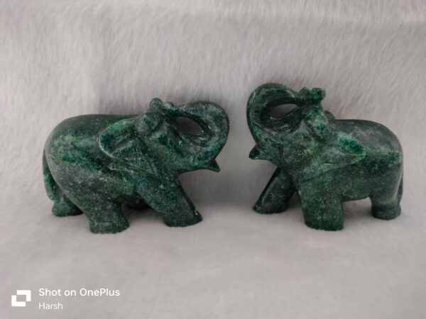 Green Zade Elephant