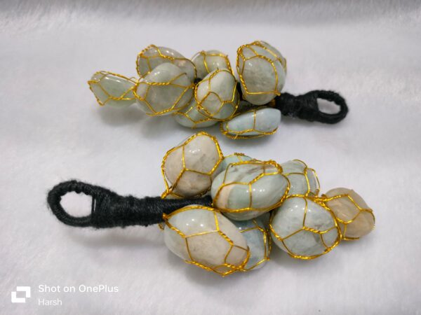 Aquamarine Tumble Hanging | Per Pcs