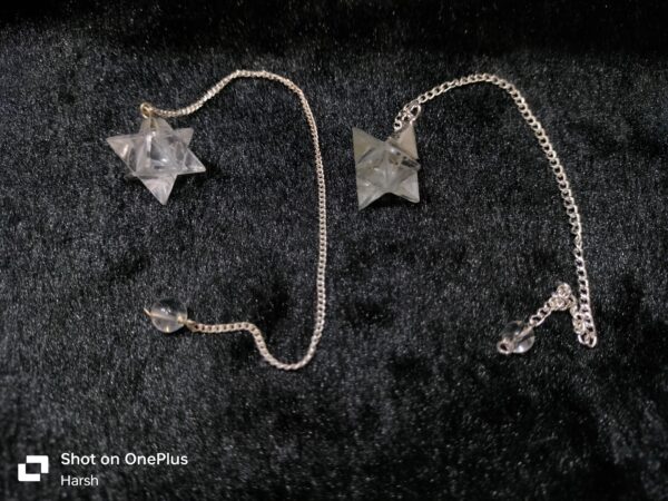 Clear Quartz Markabar Pendulum | Per Pcs