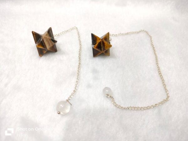 Tiger Eye Markabar Pendulum | Per Pcs