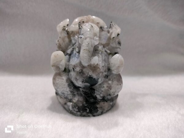 Rainbow Moonstone Ganesh Ji