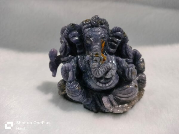Blue Sapphire Ganesha