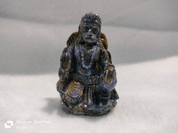 Blue Sapphire Hanuman Ji
