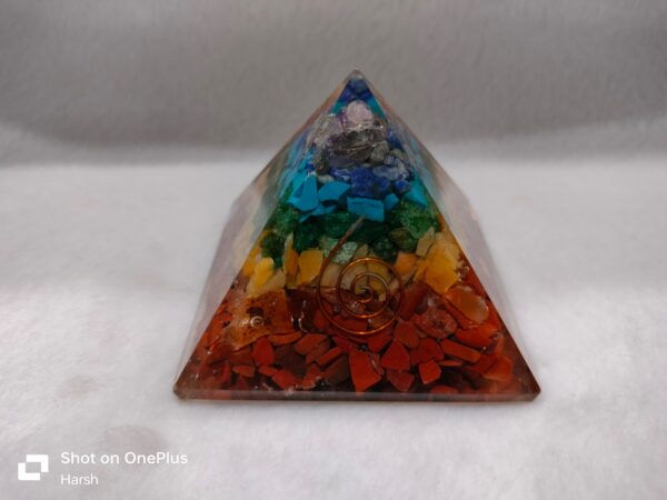 7 Chakra Organ Pyramid