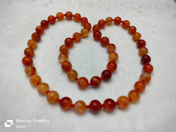 Red Carnelian Gathi Mala