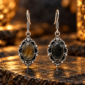 Labradorite Earing