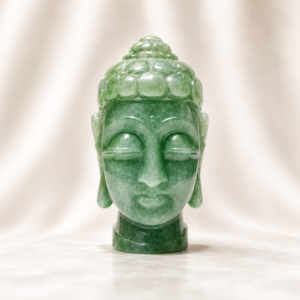Green Avenchurine Buddha Head