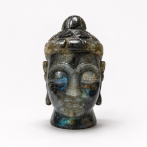 Labradorite Buddha Head