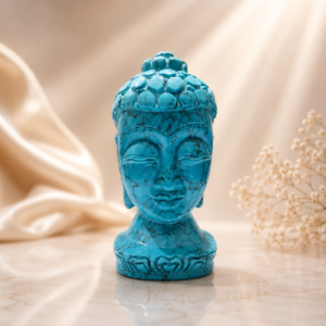 Turquoise Buddha Head