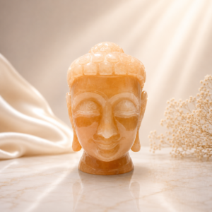 Yellow Avenchurine Buddha Head