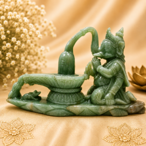 Green Avenchurine Ganesh Ji