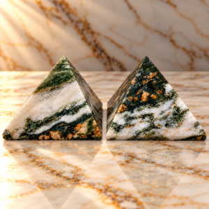 Tree Agate Pyramid