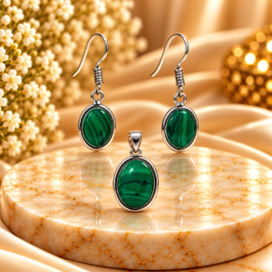 Malachite 3 pcs set