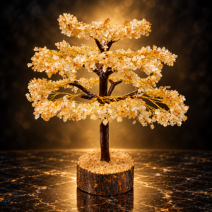 Real Citrine Tree