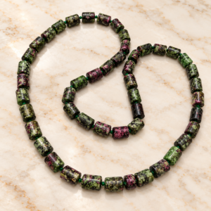 Ruby Zoisite Fancy Mala
