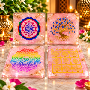 Rose Quartz Organ Sticker Plate