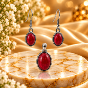 Red Jasper 3 pcs set