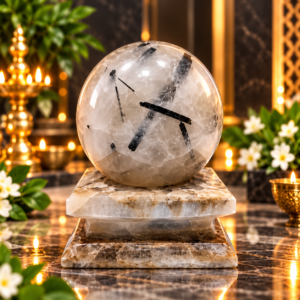 Black Rutile Sphere