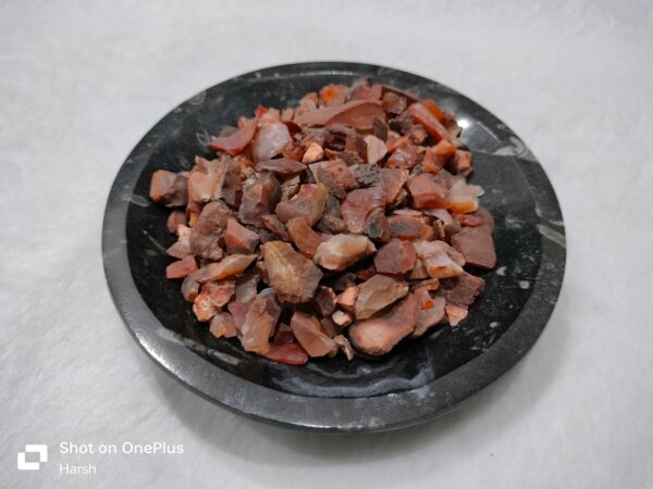 Red Carnelian Unpolished Chips | per kg