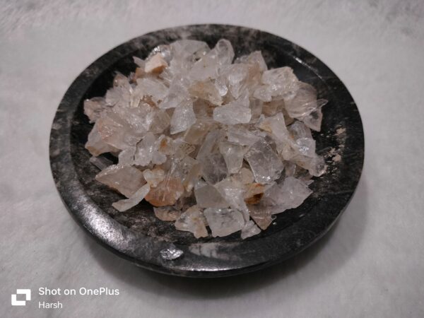 Clear Quartz Unpolished Chips | per kg