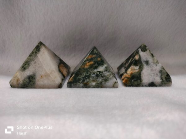 Tree Agate Pyramid