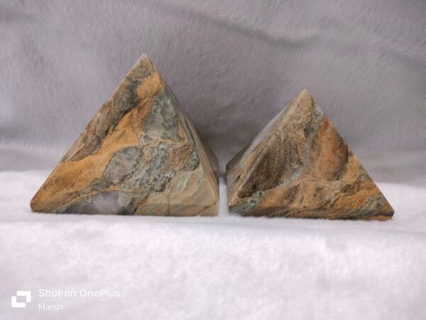 Ocean Jasper Pyramid